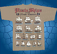 pirate ships t-shirt