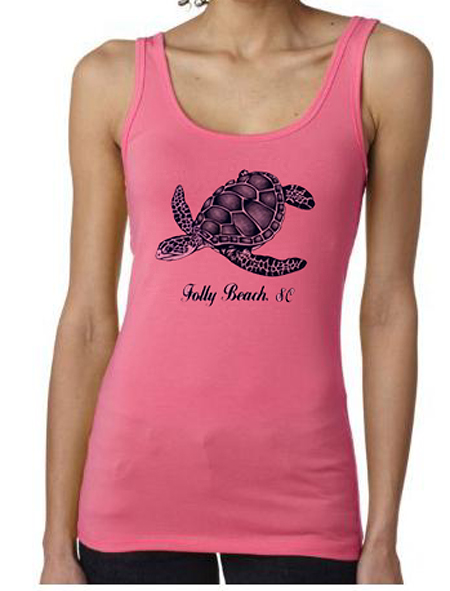 sea turtle tank top